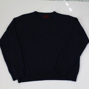 Yoki‎ New York Men's Sweater Collection Navy Blue, Size Large